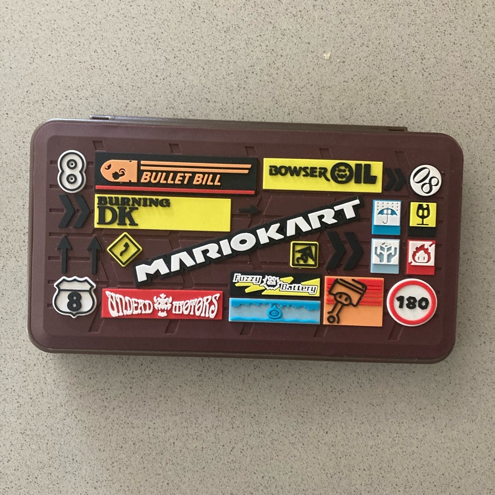 Mario Kart Themed Brown Case